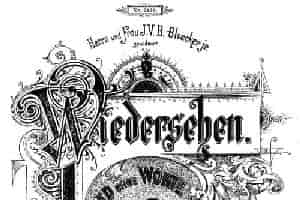 Wiedersehen.Op.46（长笛+钢琴伴奏） 长笛乐谱