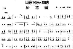 抬花轿（山东民乐、唢呐） 乐器谱