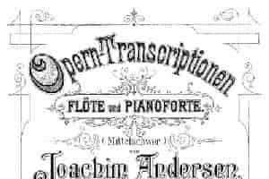 Opern-Transcriptionen.Op.45-3（长笛+钢琴伴奏） 长笛乐谱