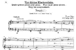 5 Klavierstücke S.192（5首钢琴小品·Ⅴ） 钢琴乐谱