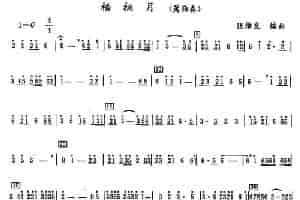 梧桐月（箫独奏） 笛箫乐谱