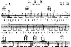 灰姑娘（郑钧演唱、刘传编配版） 吉他乐谱