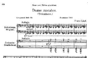 Danse Macabre.（双钢琴） 钢琴乐谱