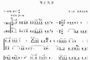 西北风情（二重奏） 胡琴乐谱