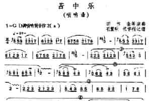 苦中乐（唢呐） 乐器谱