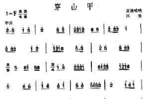 穿山甲 （苗族唢呐） 乐器谱