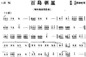百鸟朝凤（唢呐独奏笙伴奏） 乐器谱