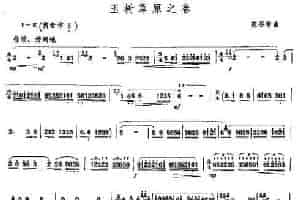 玉树草原之春 笛箫乐谱