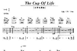 The Cup Of Life（生命之杯） 吉他乐谱