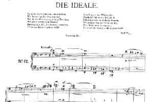 Die Ideale S·596c - 4 Hs（理想·四手联弹版） 钢琴乐谱