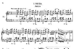Soirées Musicales S.424（《音乐晚会（全12首）》第11首） 钢琴乐谱