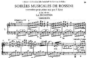 Soirées Musicales S.424（《音乐晚会（全12首）》第1首） 钢琴乐谱