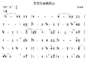 月亮代表我的心 笛箫乐谱