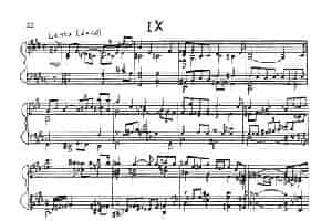 24 Preludes Op.53（24首前奏曲· Ⅸ） 钢琴乐谱