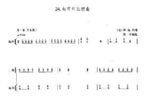 匈牙利狂想曲（扬琴伴奏谱） 胡琴乐谱