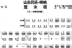 双金环（山东民乐、唢呐） 乐器谱