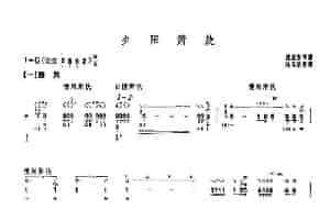 夕阳箫鼓 琵琶乐谱