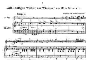 Opern-Transcriptionen.Op.45-4（长笛+钢琴伴奏） 长笛乐谱