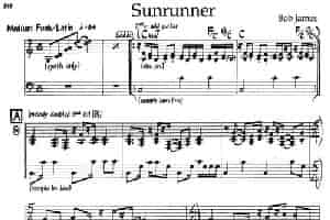 Sunrunner（爵士钢琴曲） 钢琴乐谱