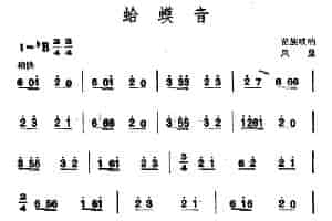 蛤蟆音 （苗族唢呐） 乐器谱