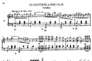 Soirées Musicales S.424（《音乐晚会（全12首）》第6首） 钢琴乐谱