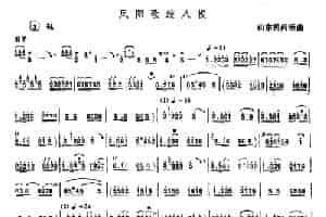凤阳歌绞八板（唢呐） 乐器谱