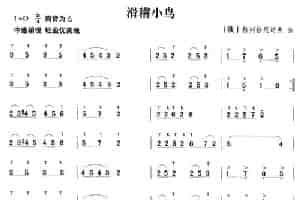 滑稽小鸟 笛箫乐谱