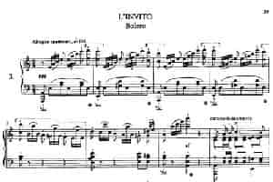 Soirées Musicales S.424（《音乐晚会（全12首）》第3首） 钢琴乐谱
