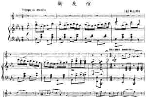 新友谊（小号+钢琴伴奏） 铜管乐器谱