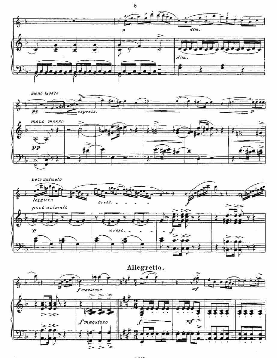 Opern-Transcriptionen.Op.45-3（长笛+钢琴伴奏） 长笛乐谱_第8张
