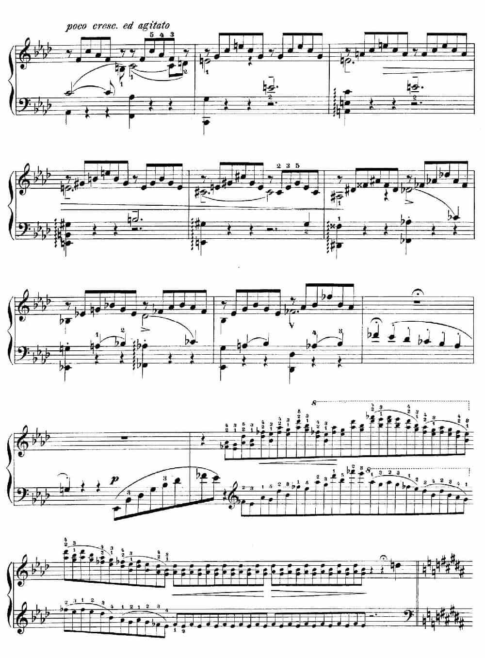Notturnos S.541（3首夜曲“爱之梦”·3） 钢琴乐谱_第2张