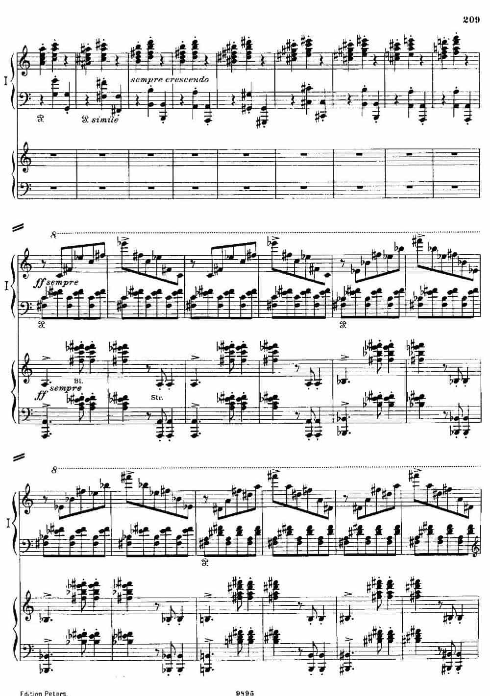 流浪者幻想曲（双钢琴） 钢琴乐谱_第38张