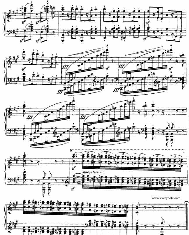钟声大幻想曲  钢琴乐谱_第30张