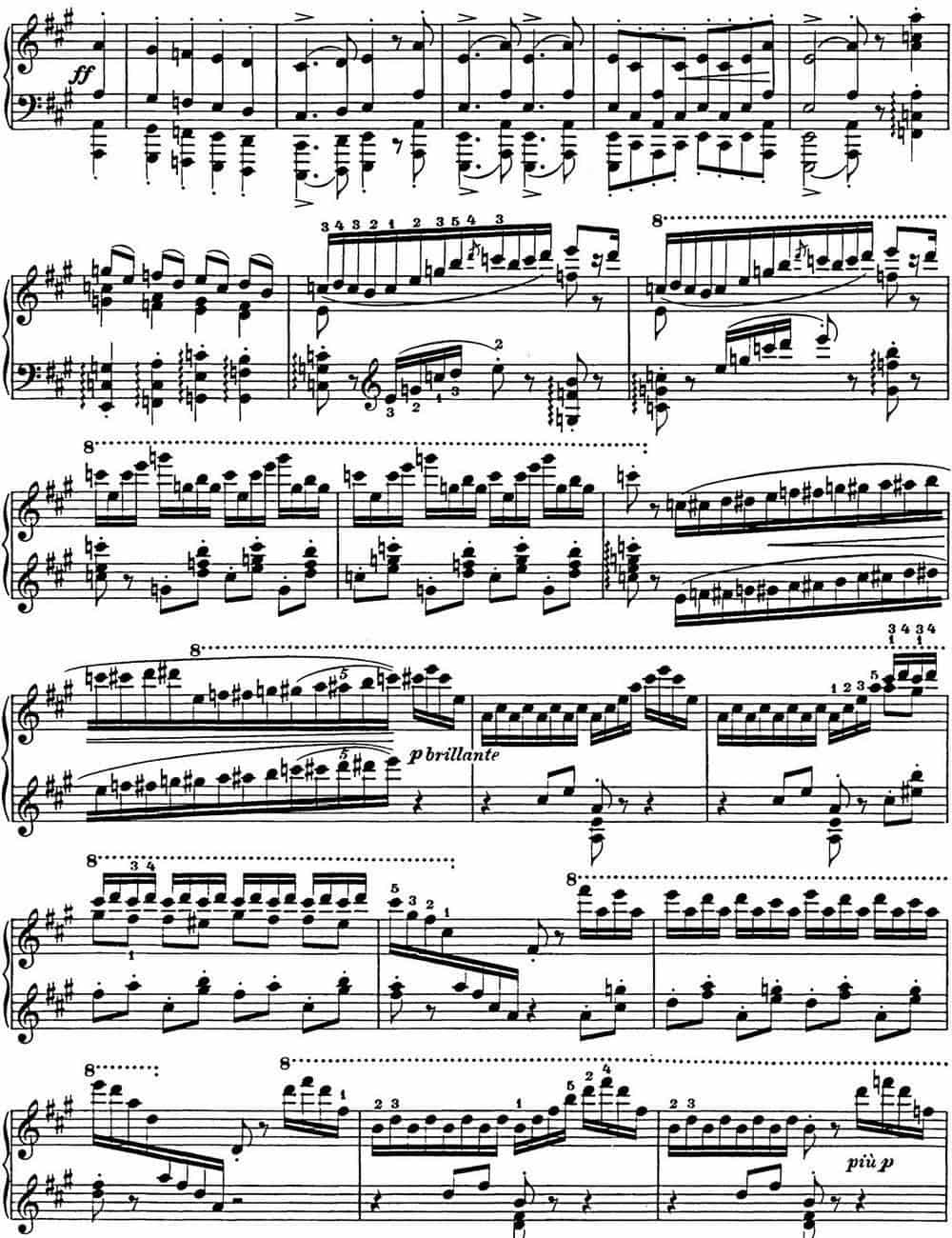 李斯特 匈牙利狂想曲CD Hungarian Rhapsodies S.244 No.15 钢琴乐谱_第6张