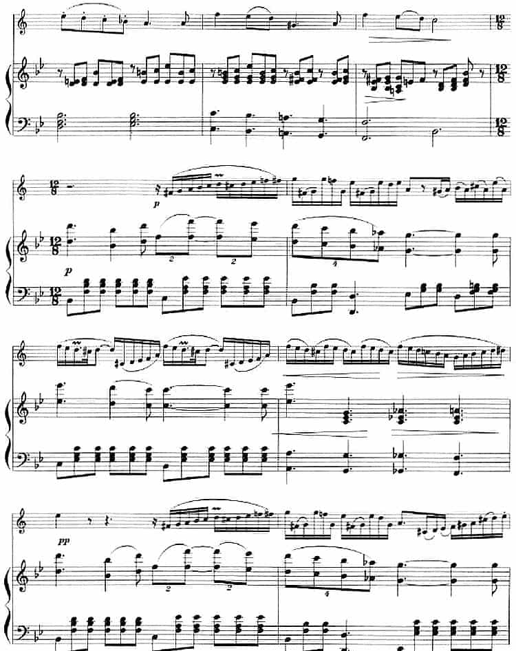 第一协奏曲（小号+钢琴伴奏） 铜管乐器谱_第7张