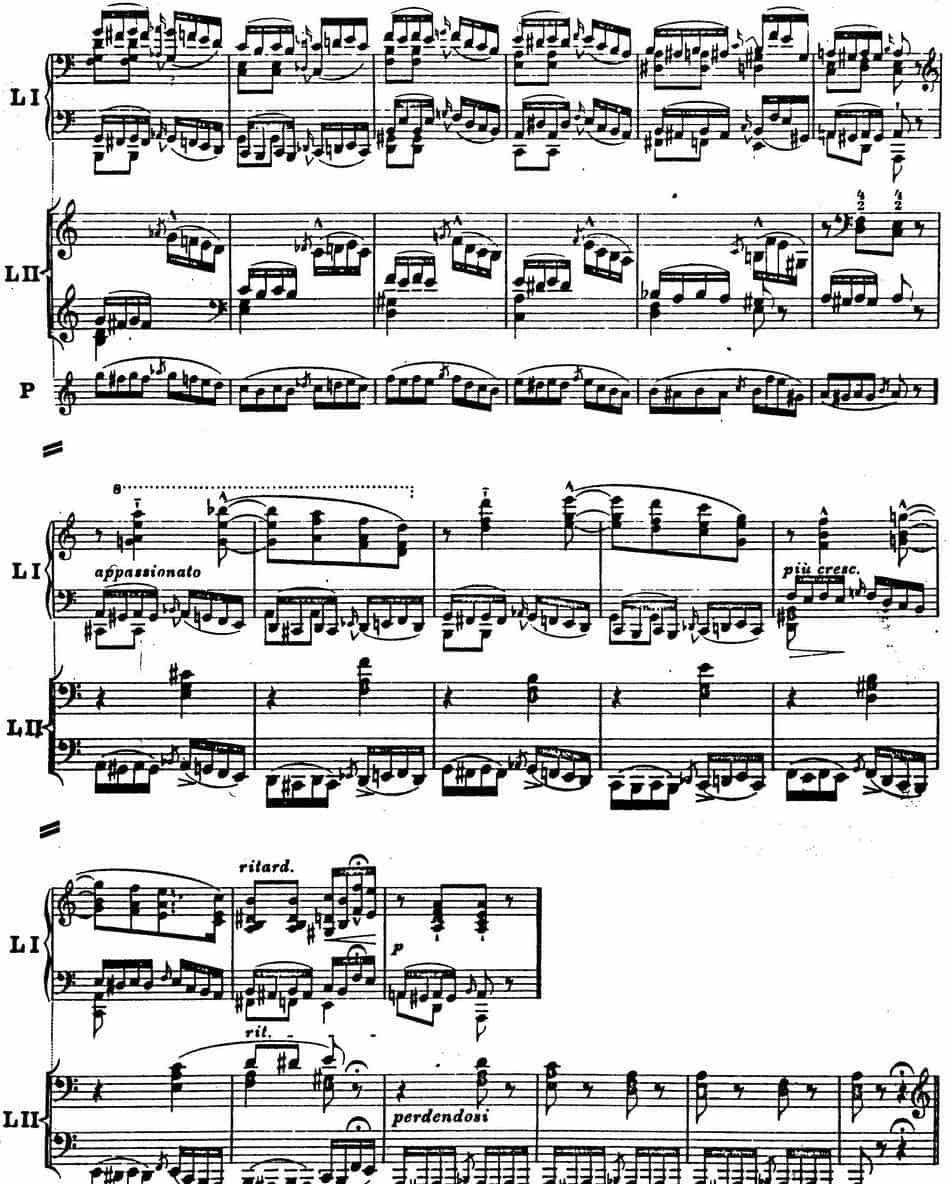 6首帕格尼尼大练习曲（Thema mit Variationen Etude Nr.6） 钢琴乐谱_第7张