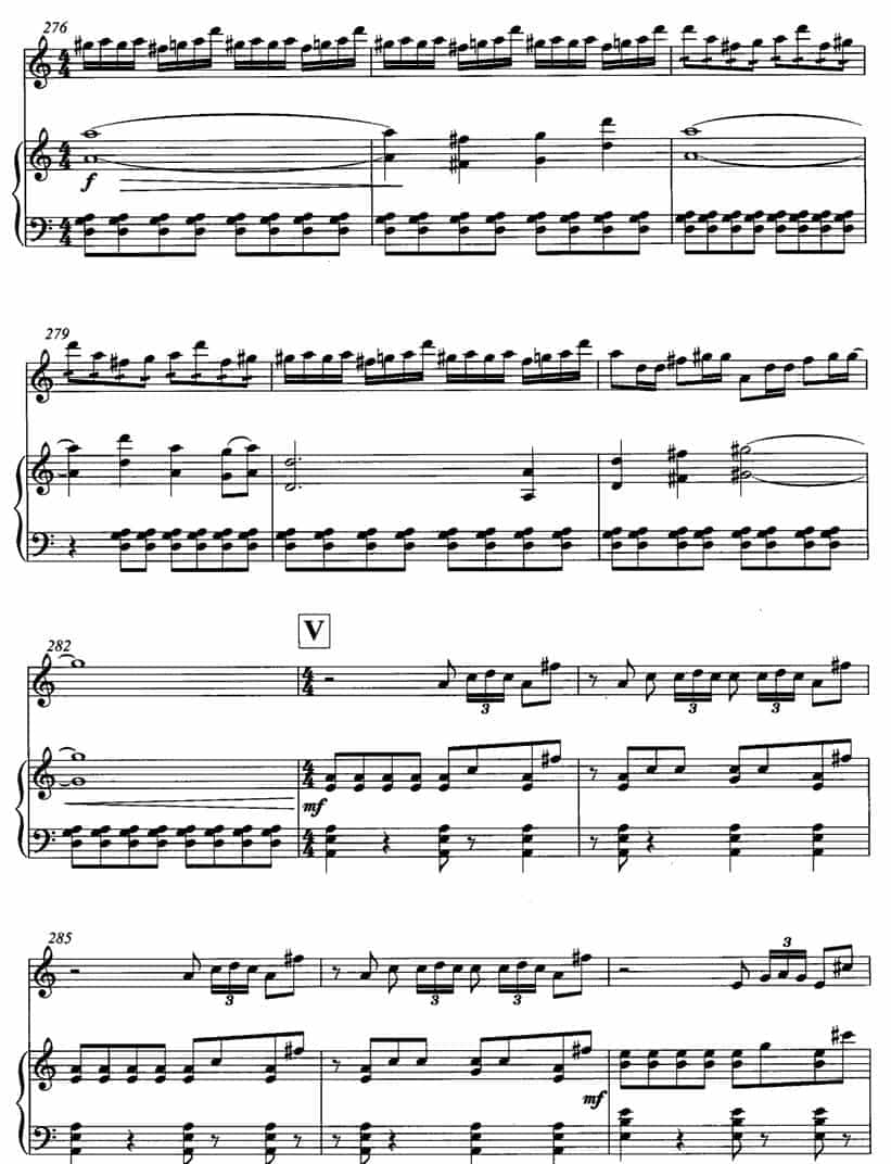 飞歌（笛子协奏曲+钢琴伴奏)P21—3） 笛箫乐谱_第2张