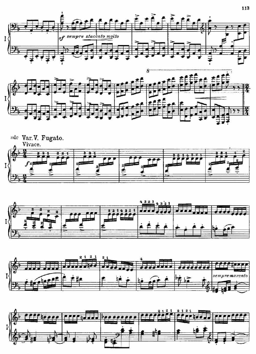 Danse Macabre.（双钢琴） 钢琴乐谱_第12张