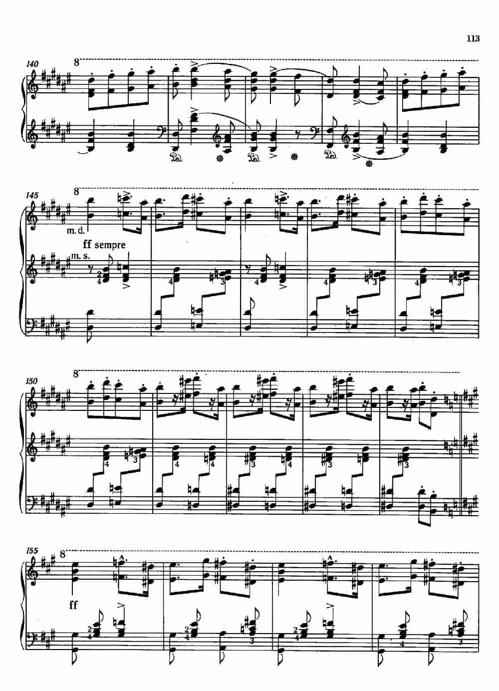 Rhapsodies 钢琴乐谱_第8张