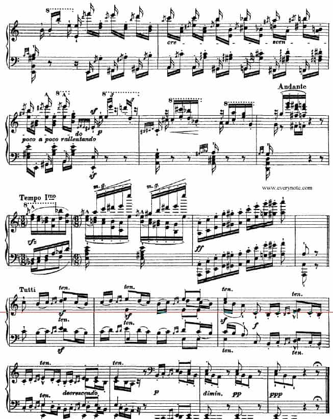 钟声大幻想曲  钢琴乐谱_第12张