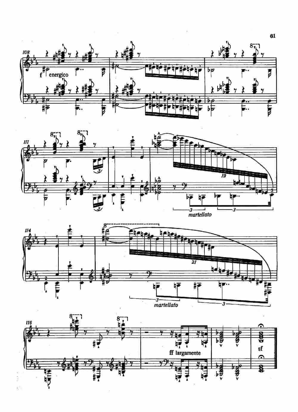 12 Etudes d'execution Transcendante S.139（12首超技练习曲·7） 钢琴乐谱_第9张
