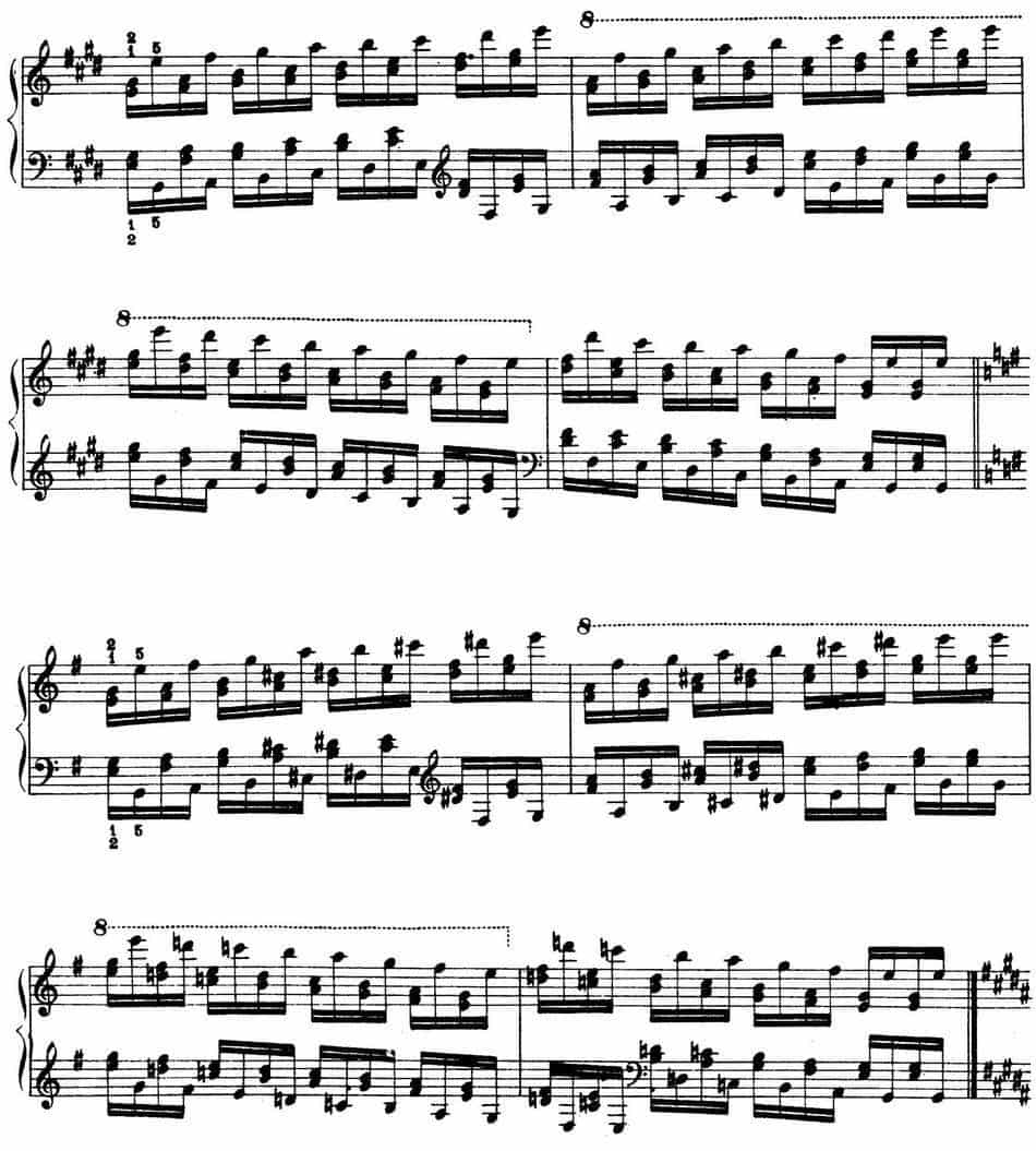 Technical Exercises S.146（李斯特钢琴技巧练习 BOOK Ⅷ） 钢琴乐谱_第4张