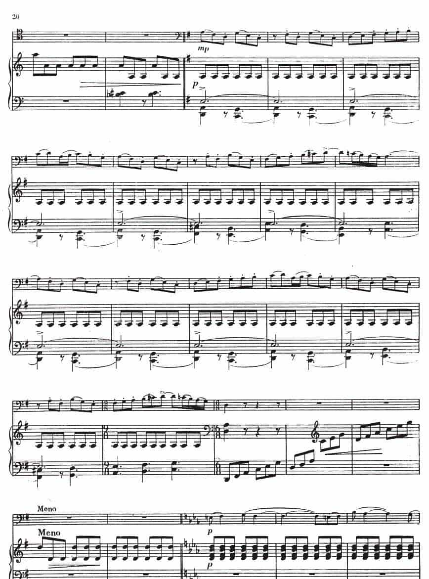 CONCERTINO（Ⅲ）（钢琴伴奏巴松协奏曲） 铜管乐器谱_第6张