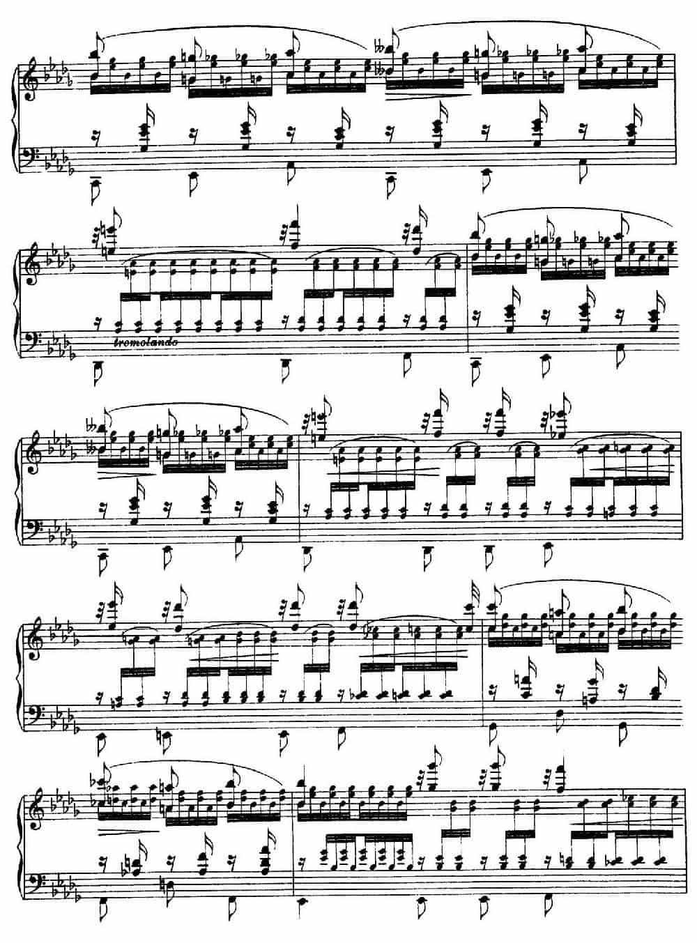 12 Etudes d'execution Transcendante S.139（12首超技练习曲·12） 钢琴乐谱_第2张