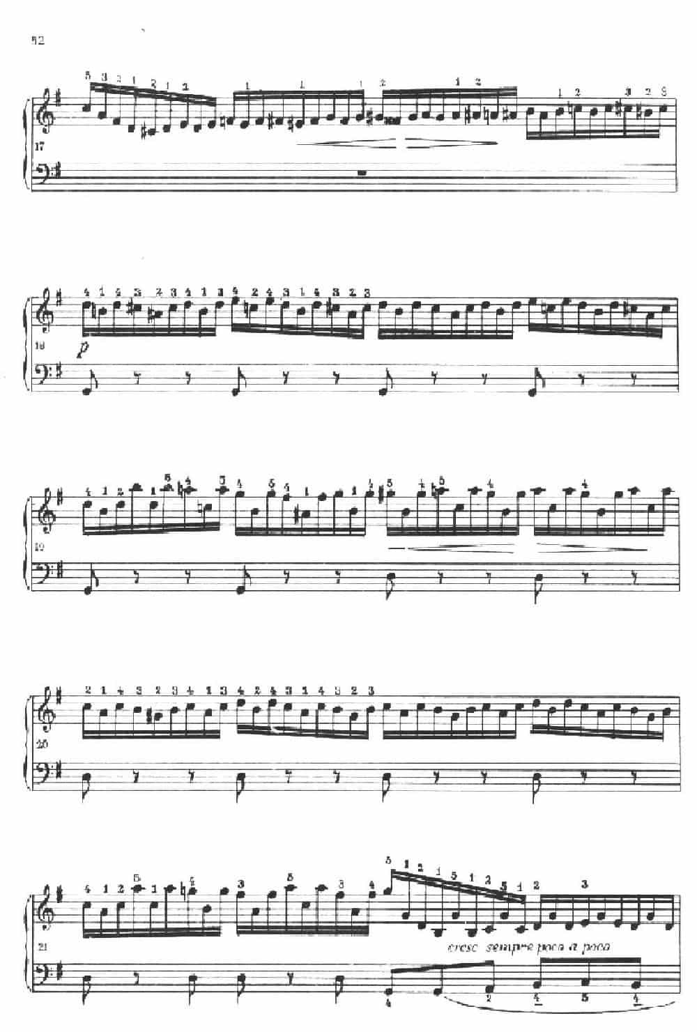 《车尔尼手风琴练习曲集》第Ⅱ册（第21——23首） 手风琴乐谱_第8张
