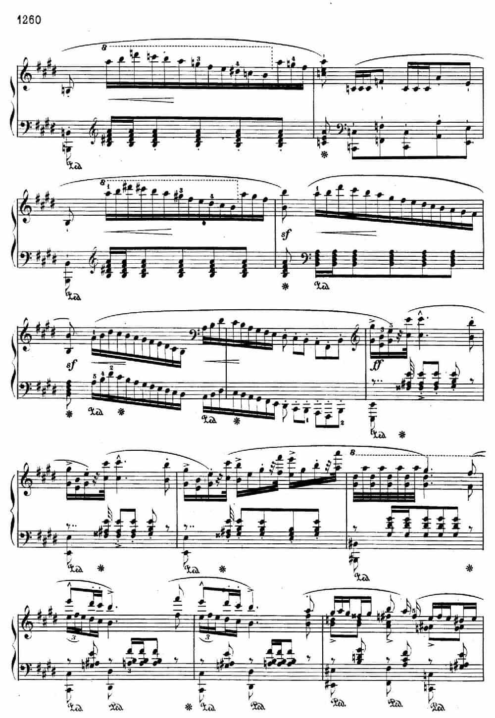Two Polonaises S.223（2首波洛奈兹舞曲·E大调） 钢琴乐谱_第16张