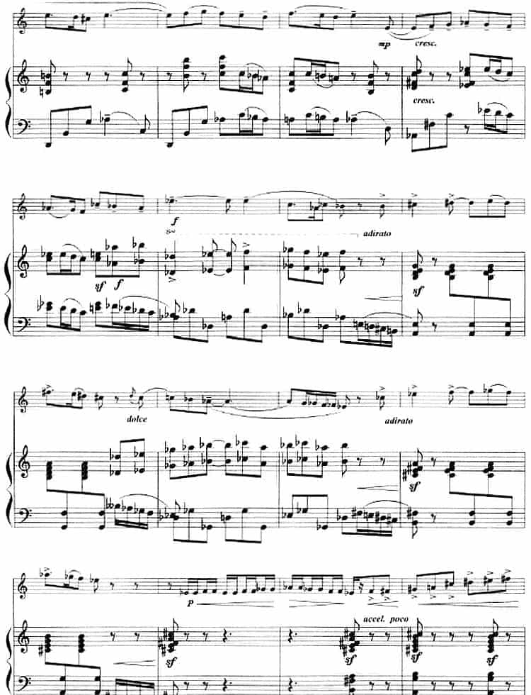 诙谐曲（小号+钢琴伴奏） 铜管乐器谱_第3张