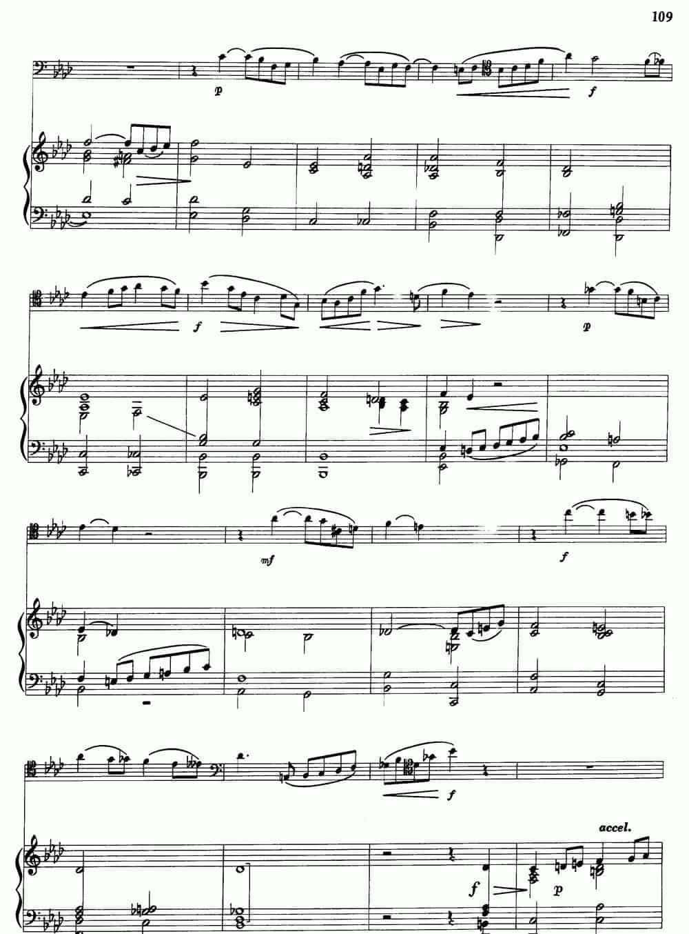 F小调第二协奏曲（大管+钢琴伴奏） 铜管乐器谱_第13张
