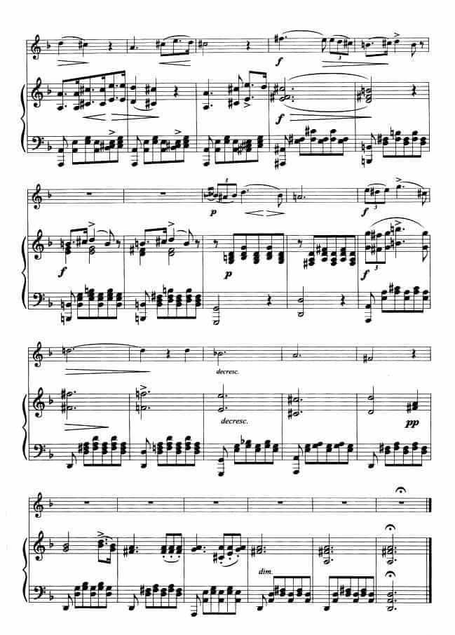 小夜曲（舒伯特作曲版、口琴+钢琴伴奏、简谱对照版） 口琴乐谱_第4张