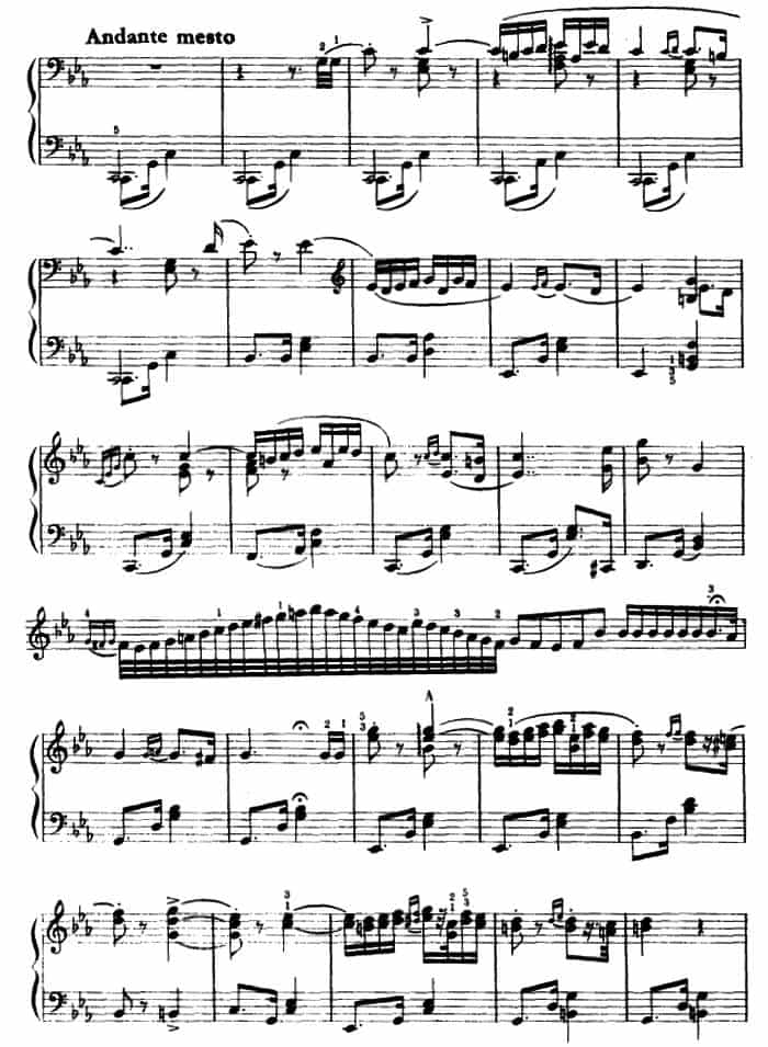 匈牙利狂想曲第2号 电子琴乐谱_第2张